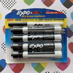 Expo Dry Erase Markets Black!
