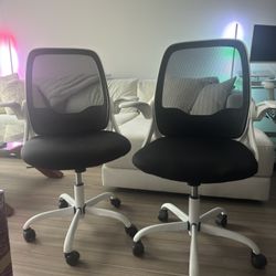2 Matching Office Chairs