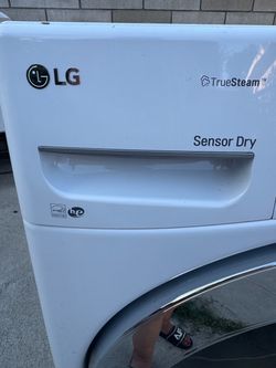 LG TrueSteam Sensor Dry Front Load Dryer