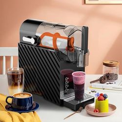 Slushie Machine for Home, No Ice, Soft Serve Ice Cream Machine, 1.8L Slushy Machine with Auto-Clean, Preset Programs, Cold Drink Maker for slush, Marg