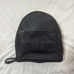 GUESS BLACK MINI BACKPACK 