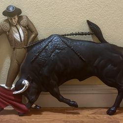 Vintage Syroco Bullfighter Wall Plaque - Retro Spanish Matador Decor for Mencave or Home