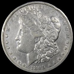 1895-O Morgan Dollar XF+ Extra Fine Conditon KEY DATE Cleaned Coin 