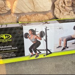 Athletic Works Adjustable Squat Rack