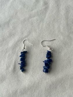 Blue lapis earrings
