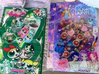 Powerpuff Girls / K Pop Demon Hunters Shaker Binders