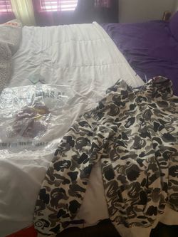 White bape jacket