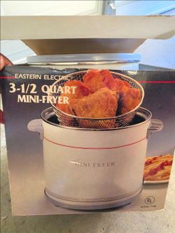 Eastern Electric 3-1/2 Quart Mini-Fryer0