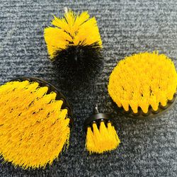 4 PCS Scrubber Cleaning Drill Brush Set