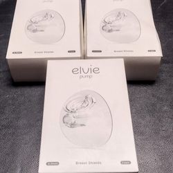 Brand New 3x Elvie Stride 24mm Breast Pump Shields Lot Of 6 Bundle 