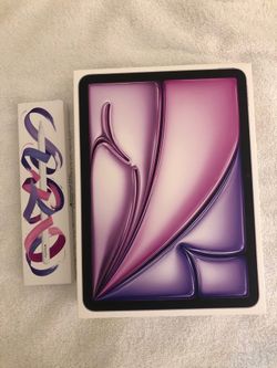 Latest Apple iPad Air Purple M3 Chip New Sealed 