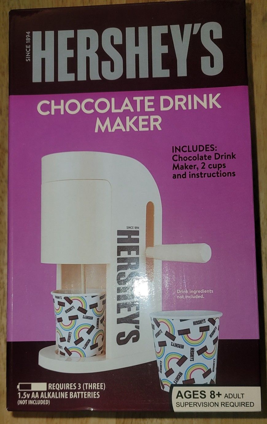 Hersheys Chocolate Drink Maker NIB