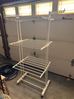 HOMIDEC Clothes Drying Rack, 4-Tier(67.7" H) Foldable Drying Rack Clothing
