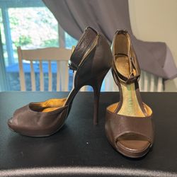 Cathy Jean Brown Heels 