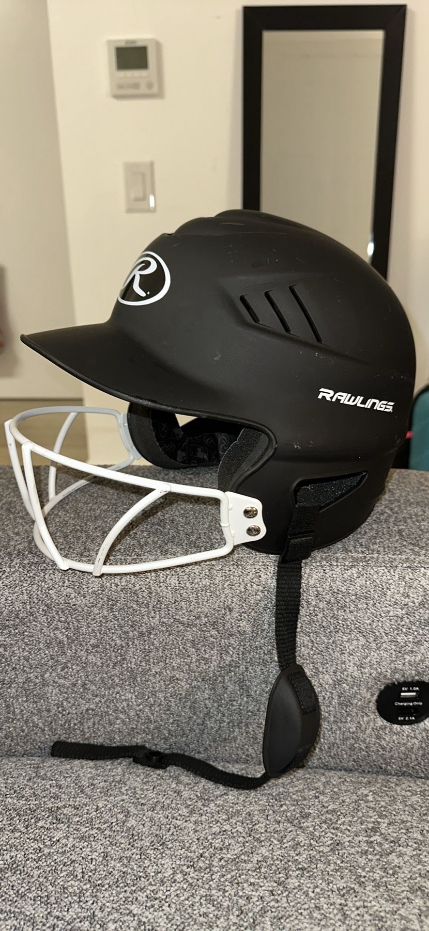 Rawlings Batting Helmet With Face mask 