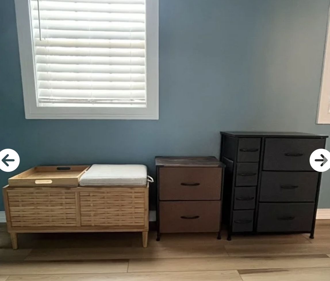 Trio of Storage Furniture Pieces