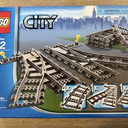 Lego City Train Switching Tracks 7895