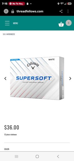 Callaway - Supersoft Golf Balls 12-Pack