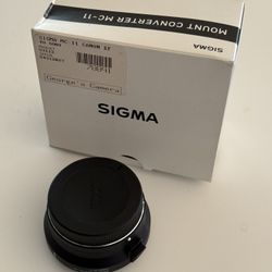 Sigma’s Canon To Sony EF Lens Adapter MC-11