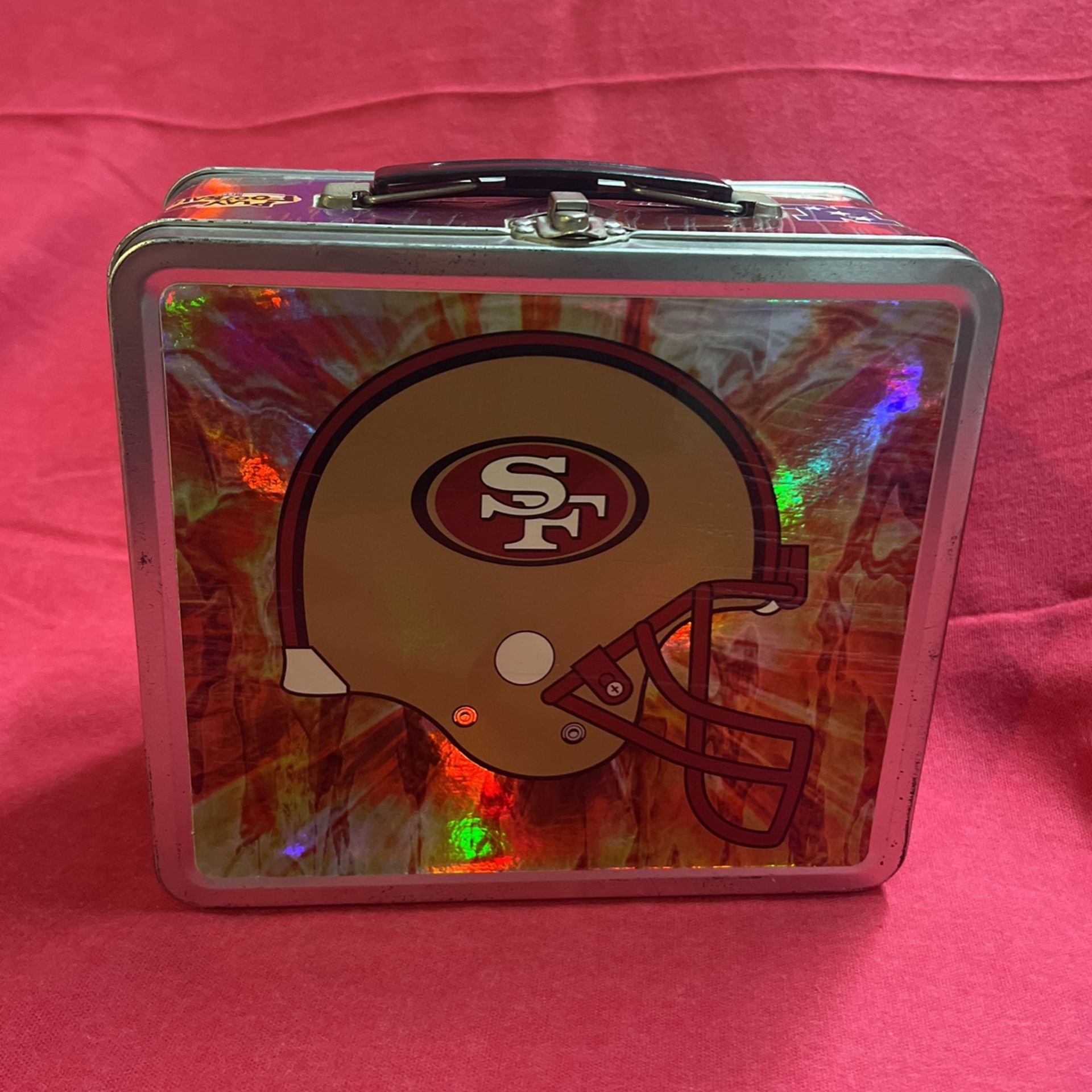 **Pending**San Francisco 49ers NFL  Metal 1998 Lunch Box 