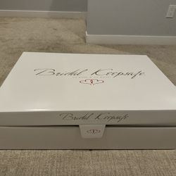 Wedding gown storage boxes