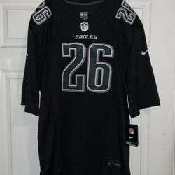 Saquon Barkley #26 Philadelphia Eagles 2025 Men's size XXXL Vapor Stitched On-Field Jersey Black New with Tags 