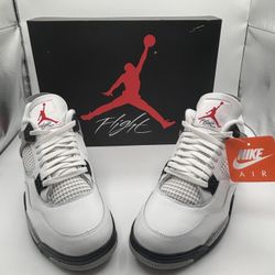 Jordan 4 White Cement 12 Men’s 