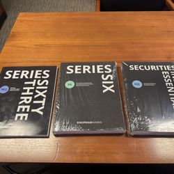 SIE, Series 6, And Series 63 Textbooks
