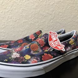 Floral Vans Size 10