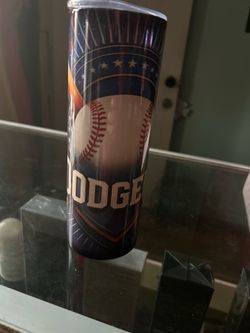 Dodgers sublimation tumbler