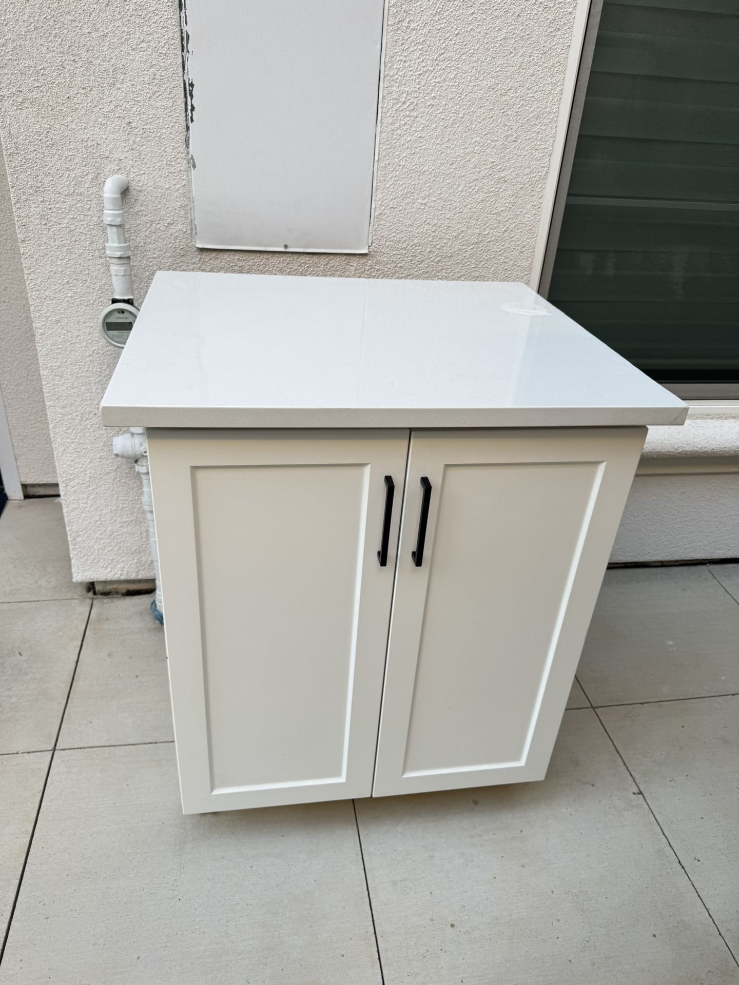 Marble Top Cabinet