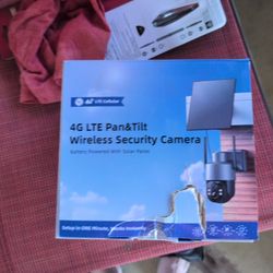 4G LTE Pan Tilt Wireless Security Camera