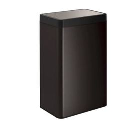 Kohler 48L Motion Sensor Trash Can In Black Stainless Steel