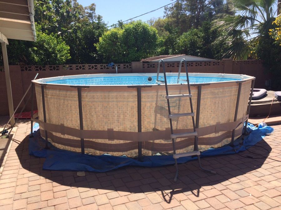 16’ x 48” Summer Waves above ground pool
