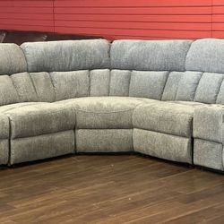MANUAL RECLINING SECTIONAL SOFA SET 