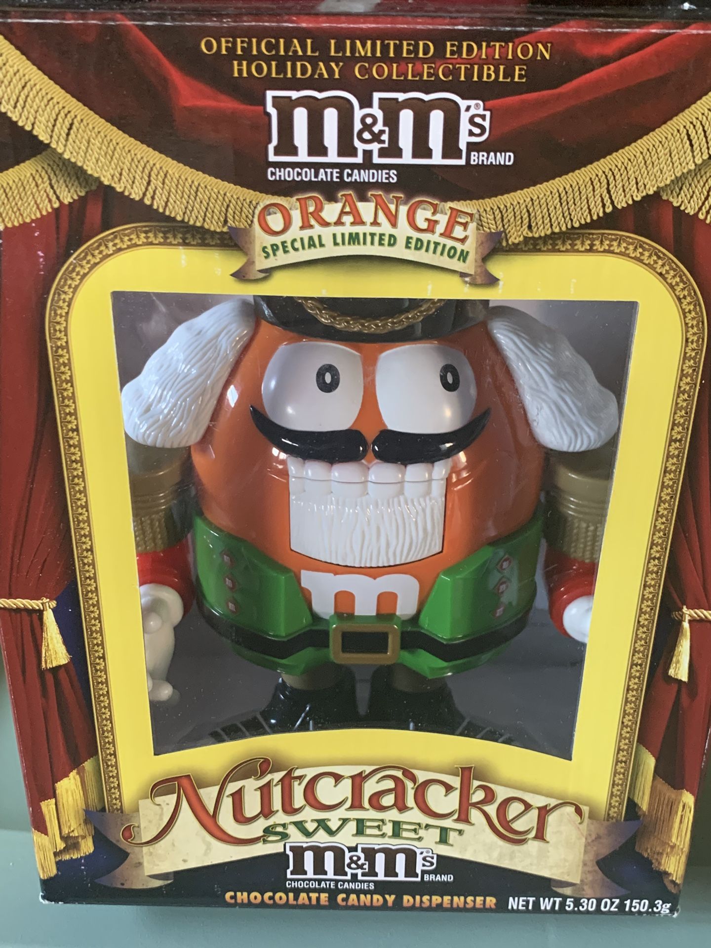 M&M Candy Dispenser Orange