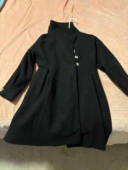 Girl’s Dress Coat Black Size 8