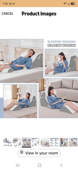 4 pcs wedge pillow set