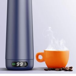 Travel Kettle, Dual Voltage Portable Electric Kettle 110V-220V-240V Smart Small Water Boiler for Tea & Coffee, 316 Stainless Steel, 6 Temperature Cont