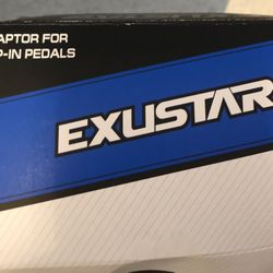 Peloton Exustar Adapter For Clip In Pedals