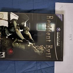 Resident evil 1 Remake GameCube 