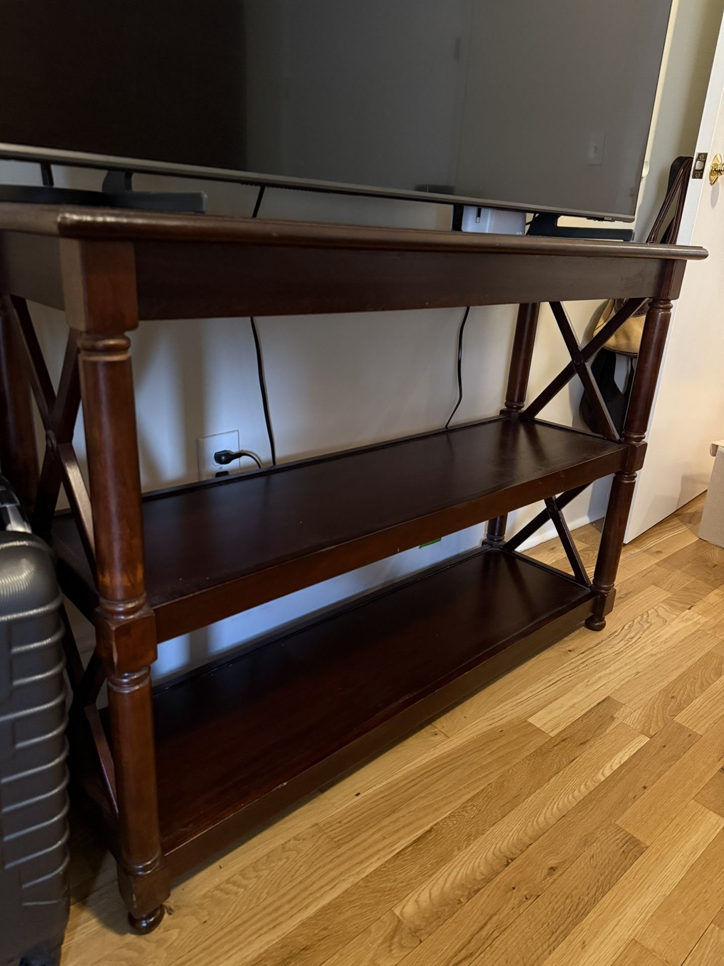 Pier 1 Three Tier Bookcase/Entry Table