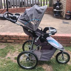 3 Wheel Baby Trend Stroller For Sale 