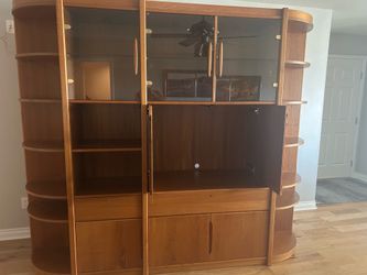 Beautiful Teak entertainment cabinet