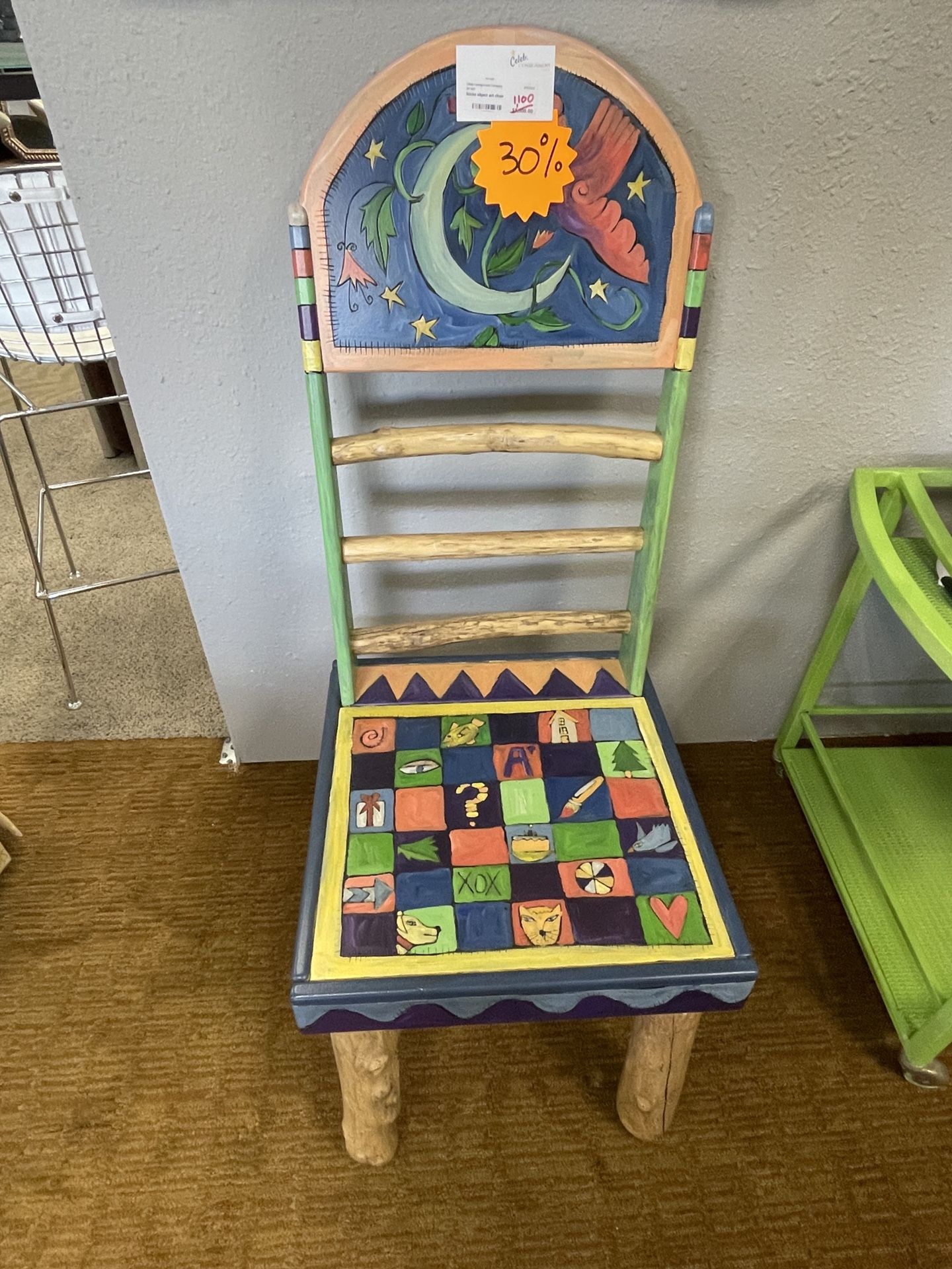 Original Sticks chair Design by artist