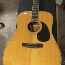 Terada Fw-617 Acoustic Guitar 70s - 80s