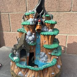RARE Disney Big Fig Splash Mountain Fountain Adventureland by Larry Nikolai Missing Pieces And Small Damage