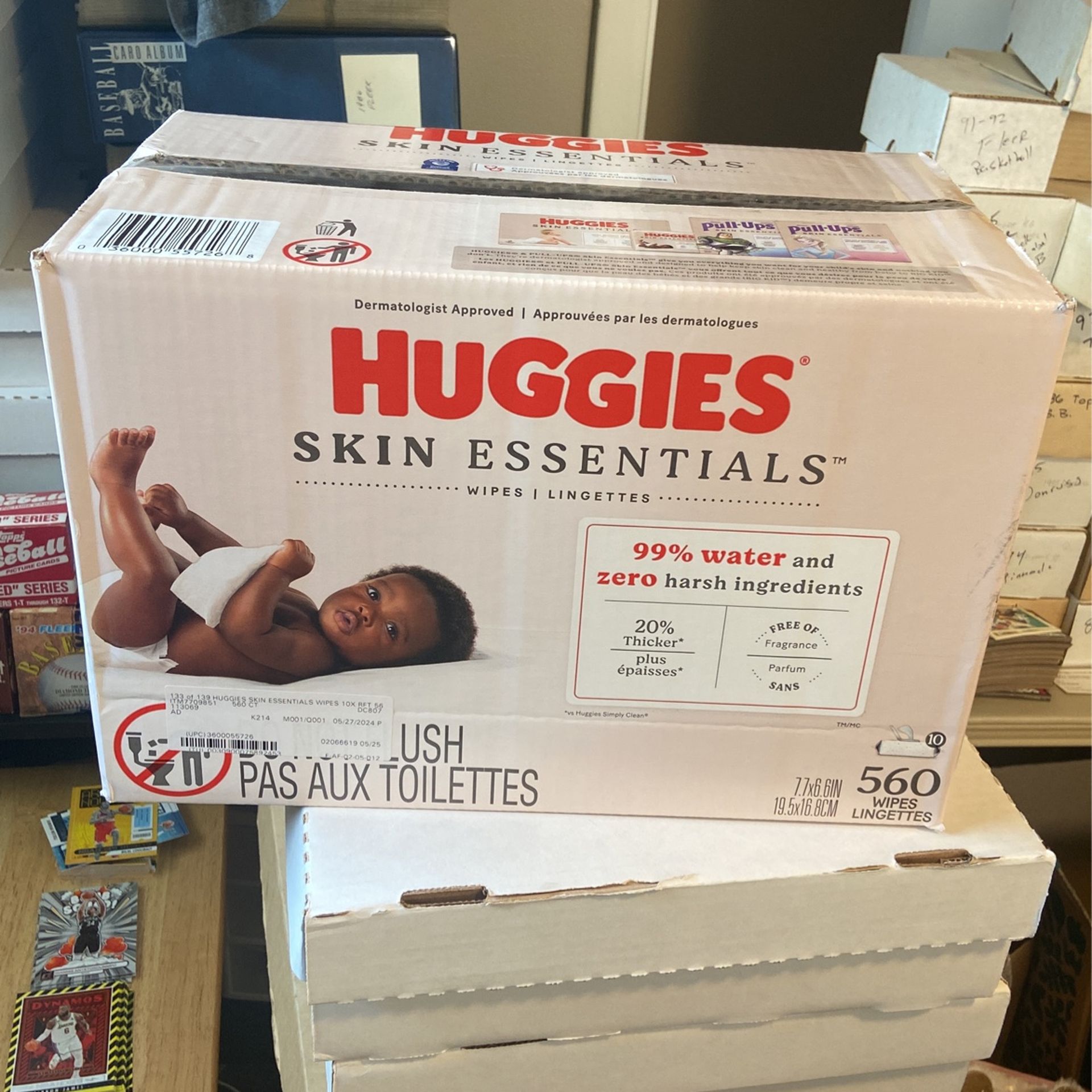Huggies Skin Essentials Baby Wipes