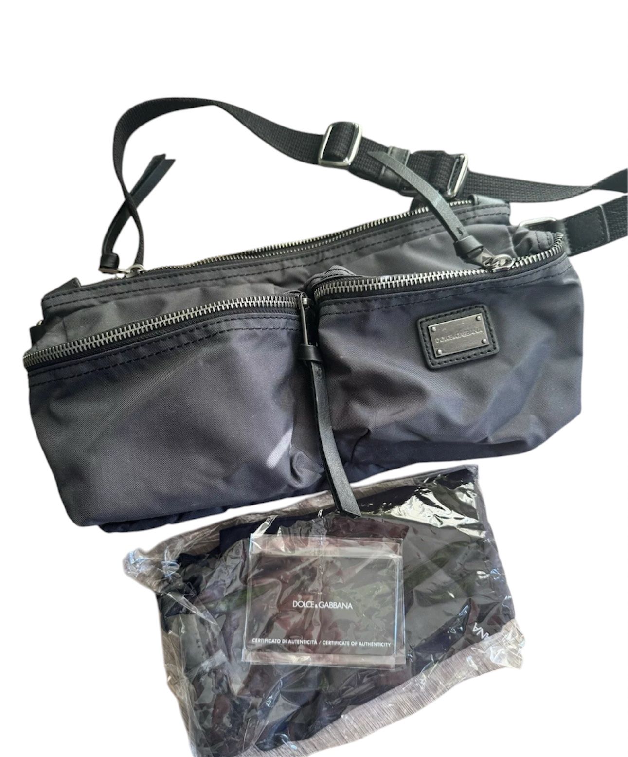 Vintage Authentic Dolce & Gabbana Belt Bag / Cross Body Or Fanny Pack