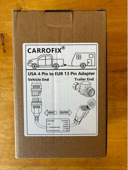 Carrofix USA 4pin to eur 13pin adapter connector